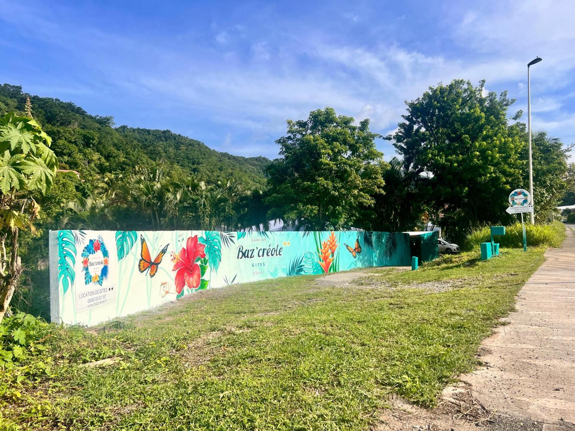 Baz Creole Villa Deshaies Dış mekan fotoğraf